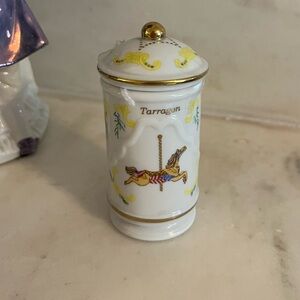 Lenox Carousel Spice set Jar- Tarragon